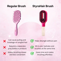StyraHair™ 2-in-1 Spray Brush