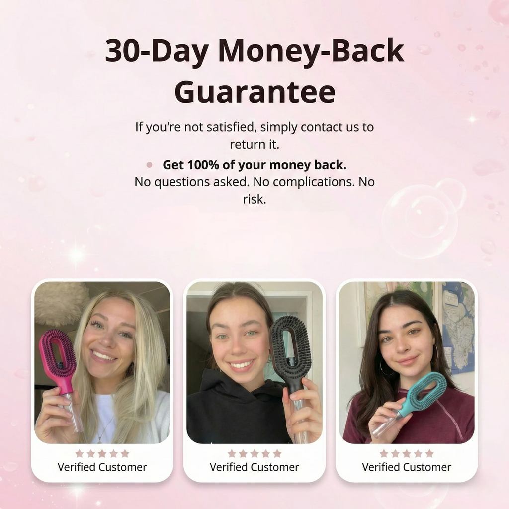 StyraHair™ 2-in-1 Spray Brush